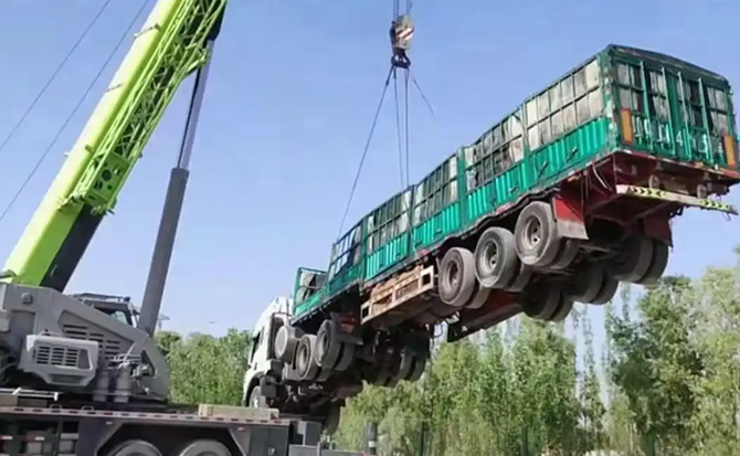 定襄道路脱困救援案例